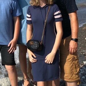 Top fashion of ny hoodie dress